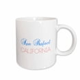 thumbnail image 1 of San Rafael, California, red, blue text. Patriotic home town design 15oz Mug mug-302737-2, 1 of 3