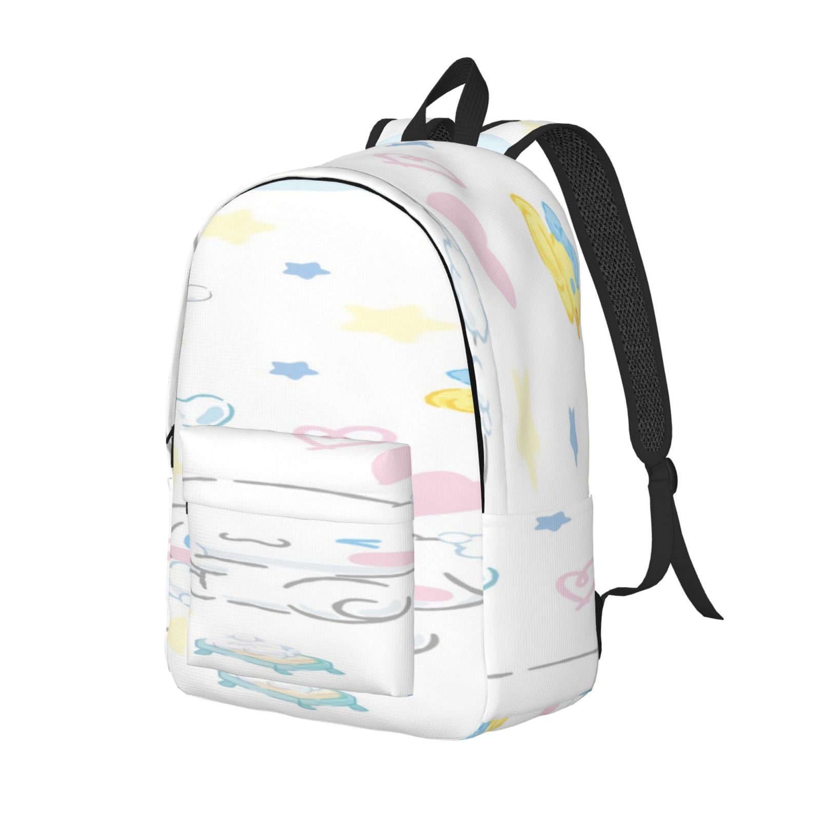 San-Rio Backpack 15.7in Casual School Backpack Adjustable Straps Daybag ...