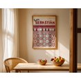 San Sebastian Spanish Tiles Poster, Retro Travel, Basque Country ...