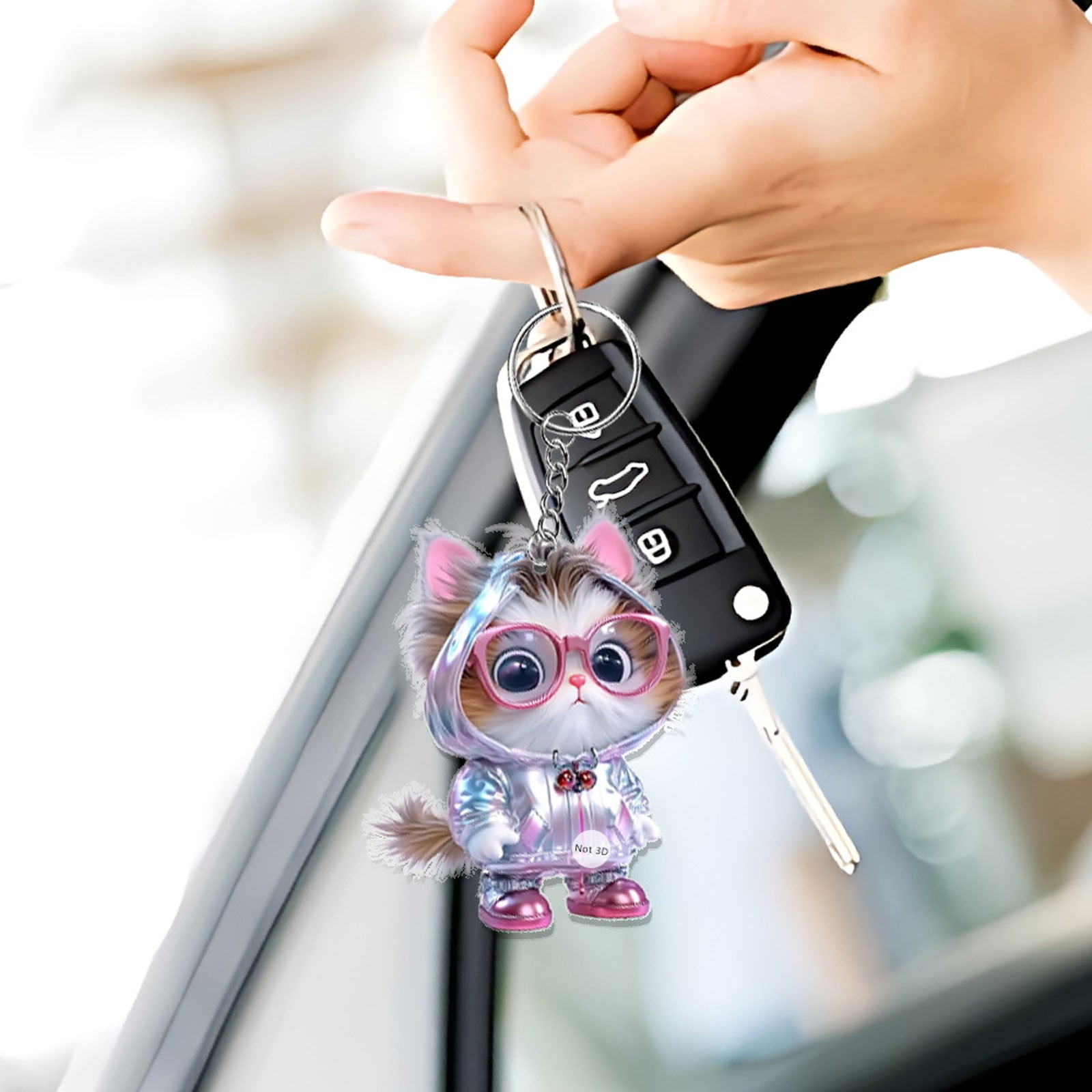 San Valentin Decoracion Fmlxio Valentine's Day Wearing Raincoat Cute Decoration Pendant Car Decoration Pendant Deal for Days Holiday Decor