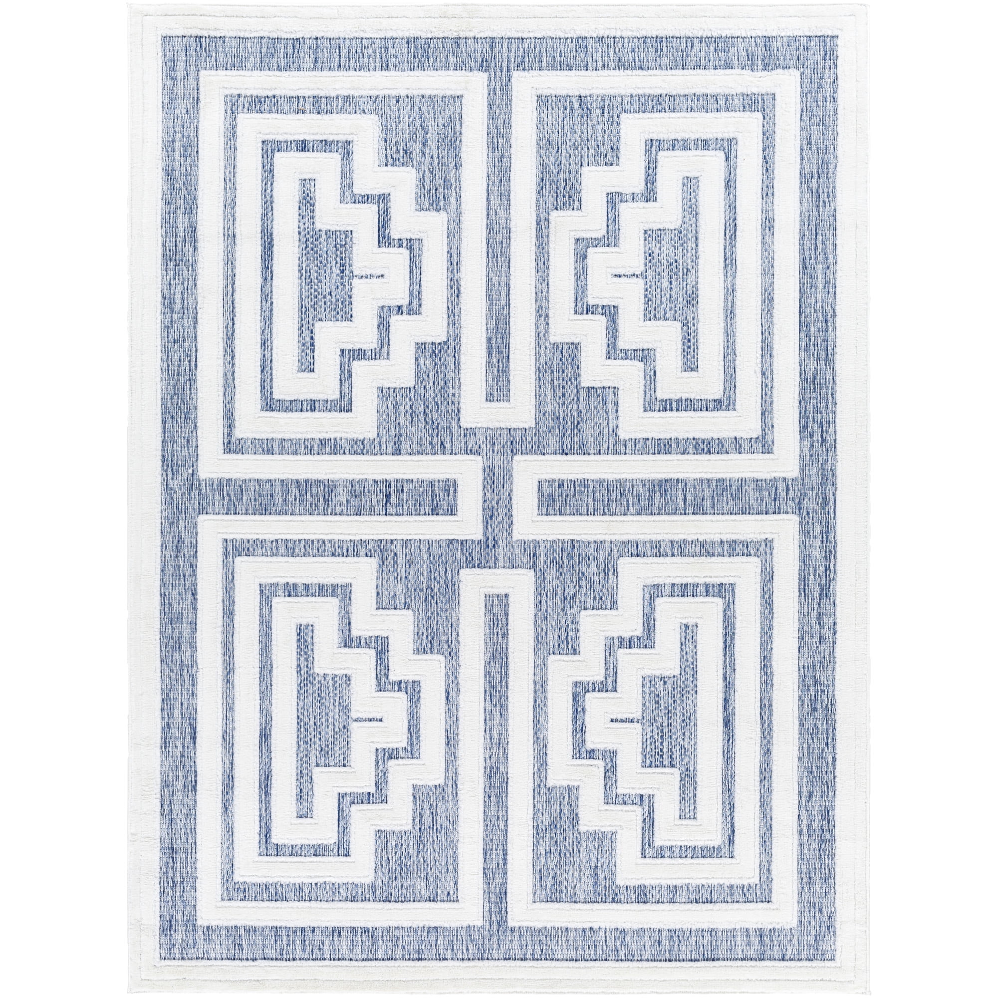 San diego Burnt Orange 5' x 8' Indoor/Outdoor Area Rug