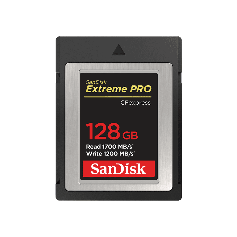 SanDisk 128GB PRO CFexpress Type B Memory Card High-Speed