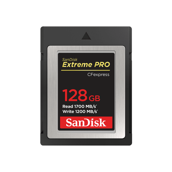 SanDisk 128GB Extreme PRO CFexpress Memory Card Type B - SDCFE-128G-GN4NN