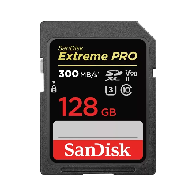 SanDisk 128GB Extreme PRO SDXC UHS-Il Memory Card - SDSDXDK-128G-GN4IN