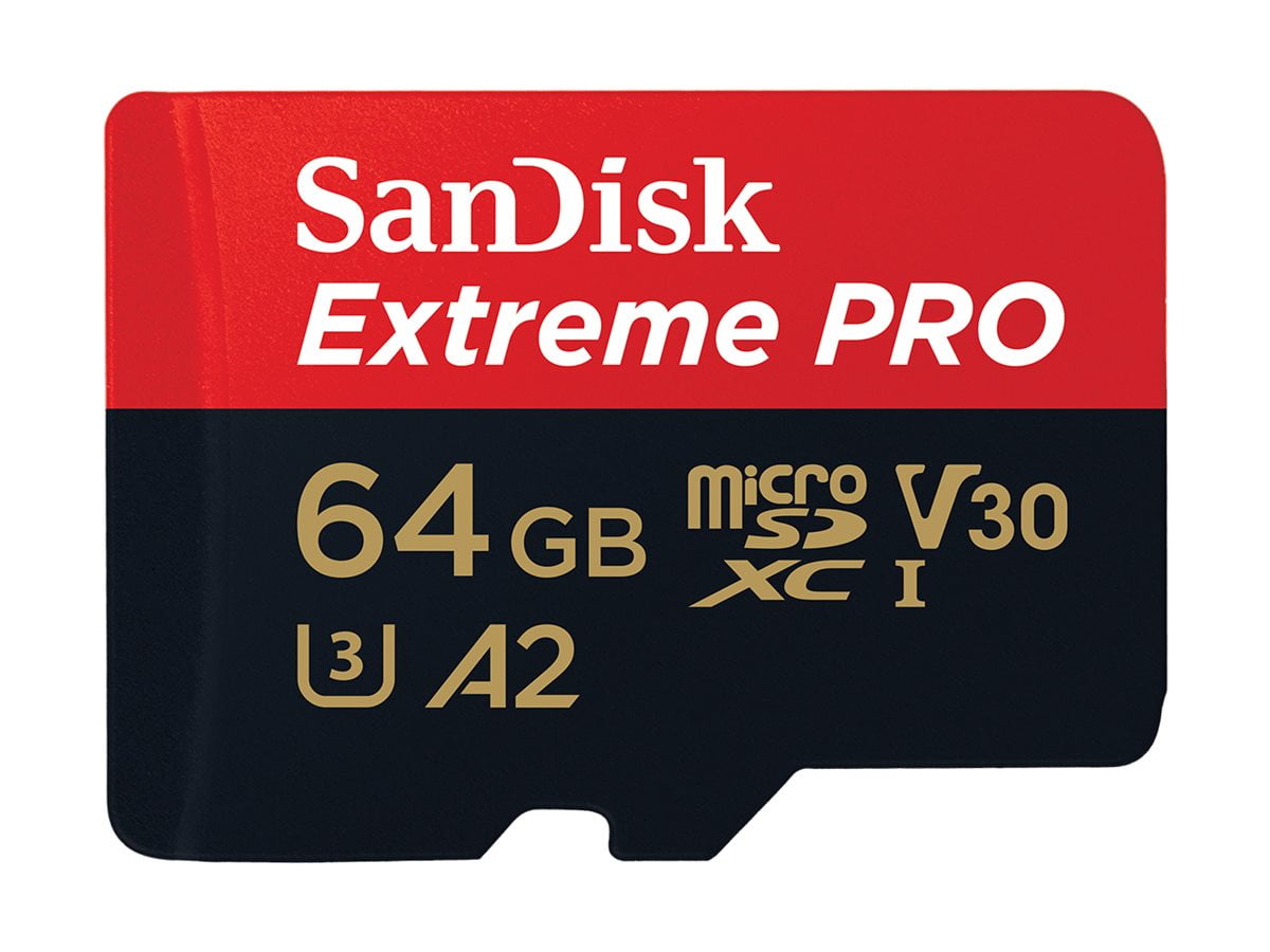 SanDisk 256GB Extreme Pro SD MicroSDXC UHS-I Memory Card - MicroSD Storage  Card - Walmart.com