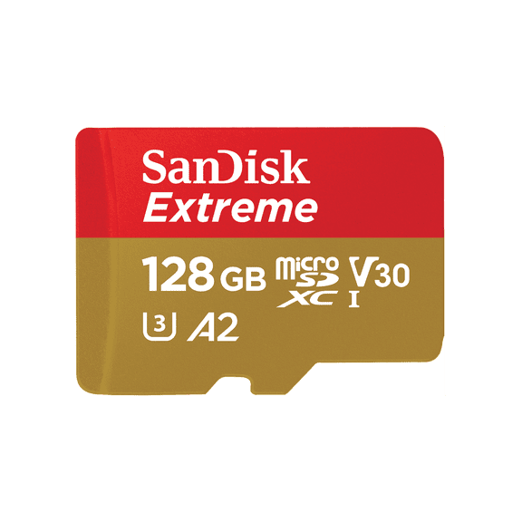 SanDisk 128GB Extreme microSD Memory Card for Mobile Gaming - SDSQXAA-128G-GN6GN