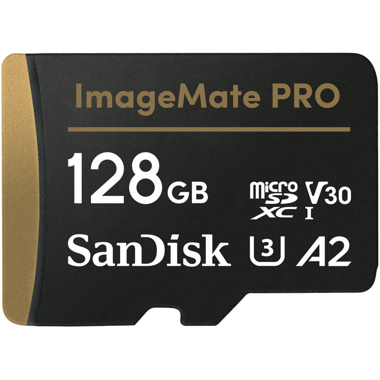 Micro Center Premium 128GB microSDXC Card UHS-I Flash Memory Card C10 U3  V30 A1 Micro SD Card with Adapter - Micro Center