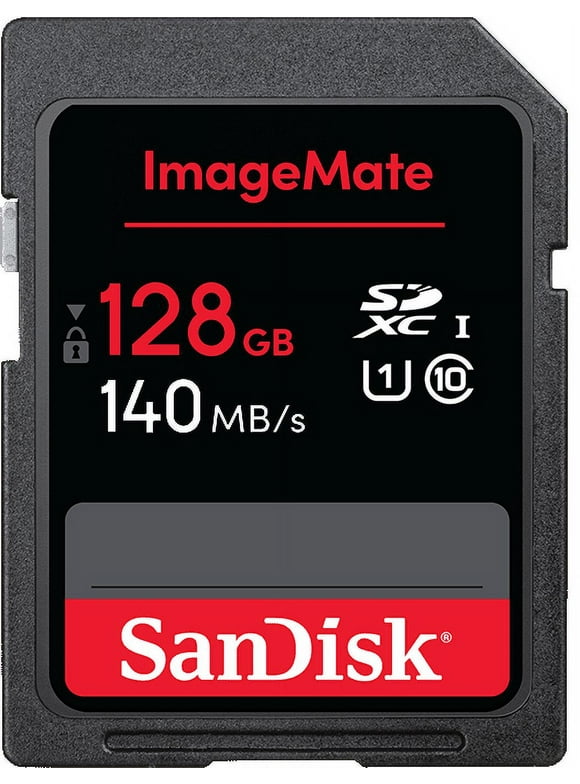 SanDisk 128GB ImageMate SDXC UHS 1 Memory Card - Up to 140MB/s - SDSDUN4-128G-AW6KN