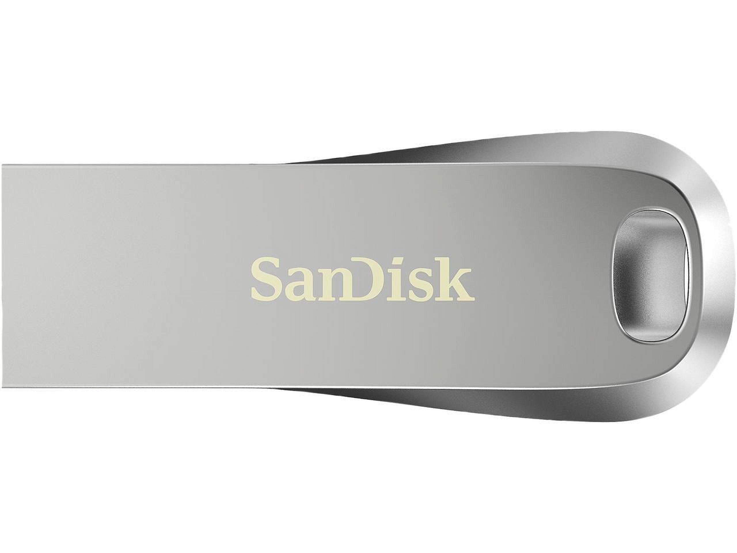 SanDisk 128GB Ultra Luxe USB 3.1 Flash Drive, Speed Up to 150MB/s (SDCZ74-128G-G46) - image 1 of 5