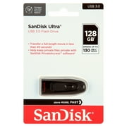 SanDisk 128GB Ultra USB 3.0 Flash Drive - 130MB/s - SDCZ48-128G-AW46
