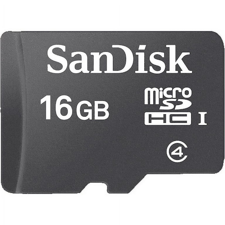 SanDisk 16 GB Class 4 microSDHC Memory Card
