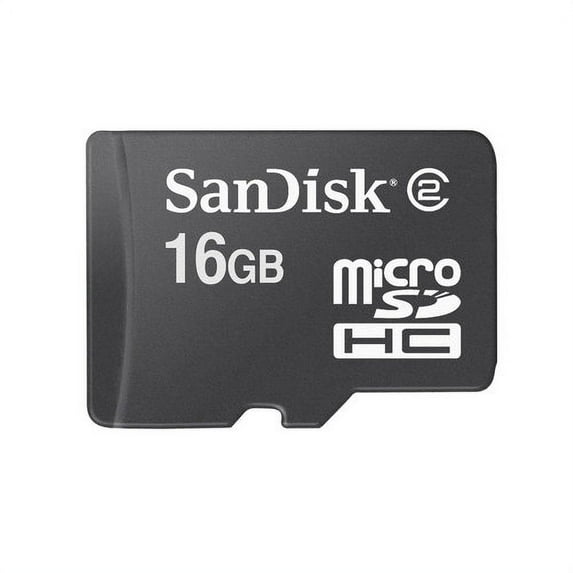 SanDisk 16GB Class 4 MicroSDHC Card with Adapter