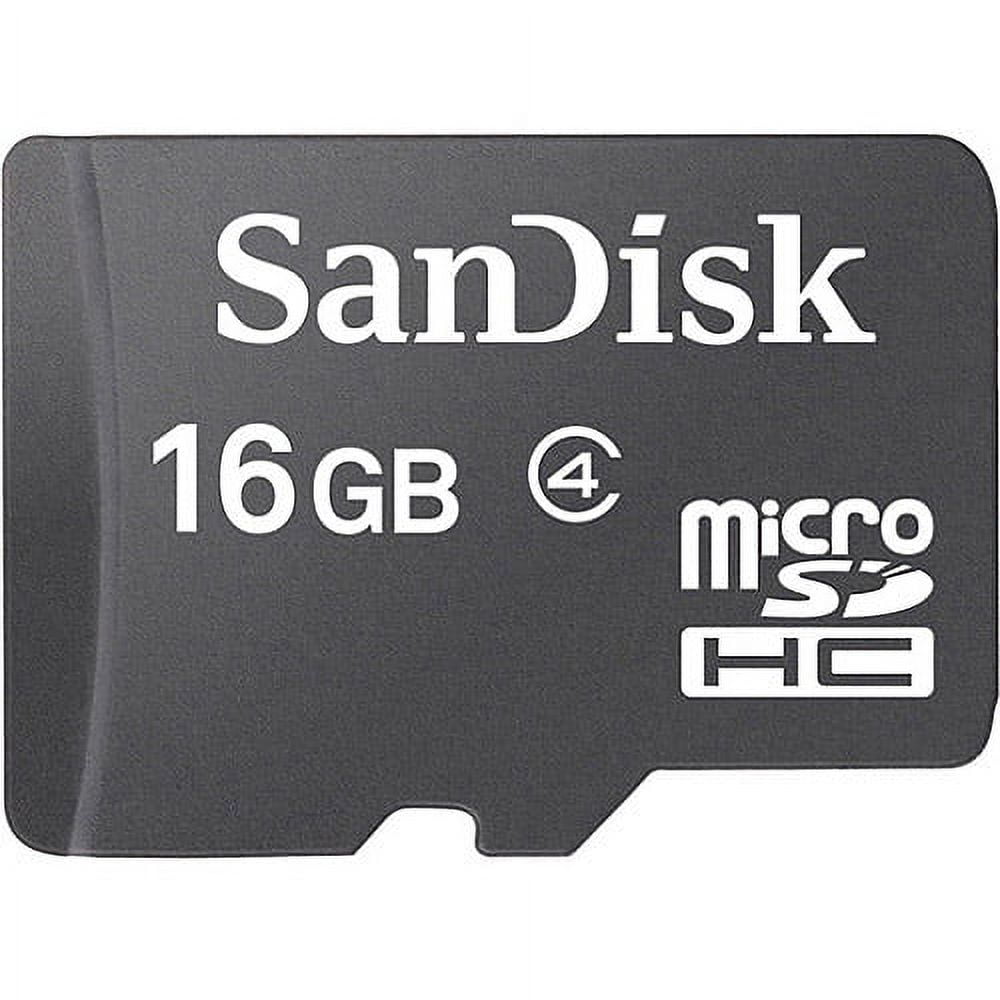SanDisk 16GB Class 4 microSDHC Memory Card