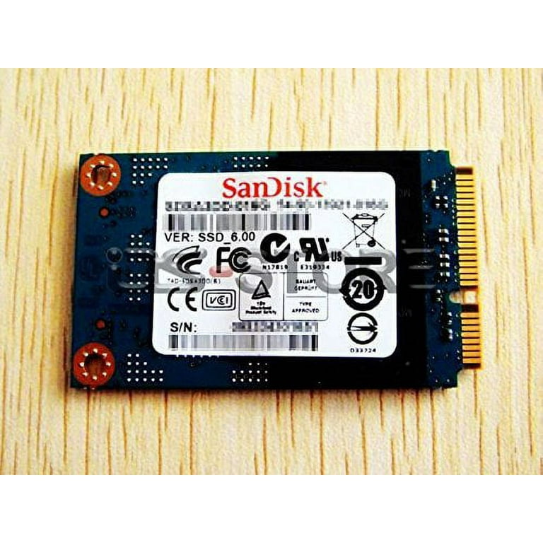 SanDisk 16GB HDD SSD SDSA3DD SDSA4DH-016G mSATA SATA-II Mini PCIe