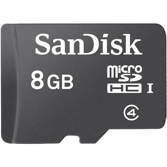 SanDisk 16GB MicroSDHC Card with Adapter