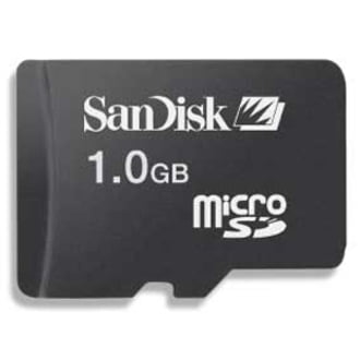SanDisk 1GB microSD Card