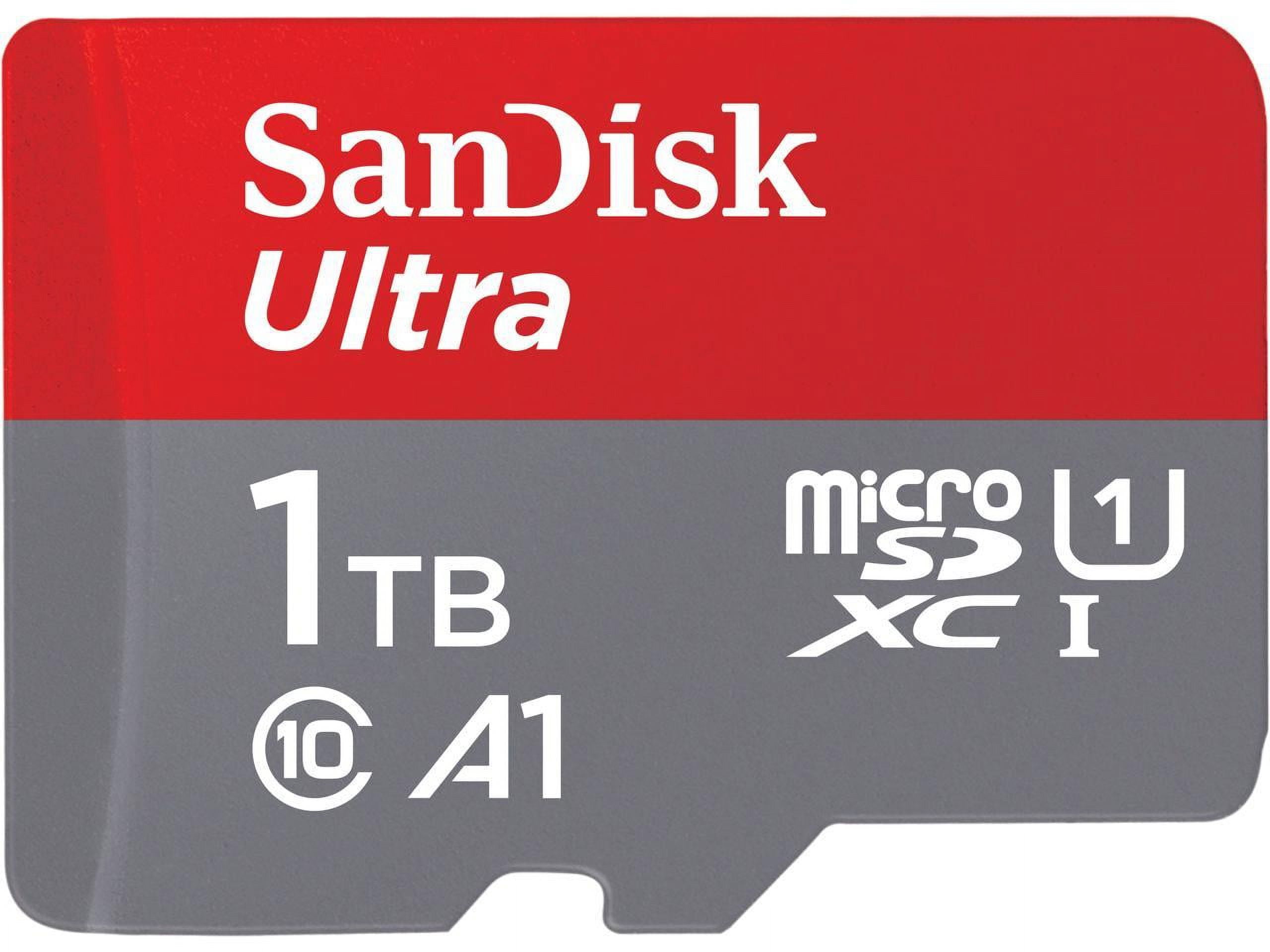 1TB SanDisk Extreme Micro SD Memory Card Bundle with Card Reader - Class 10  U3 SDXC UHS-I 1 Terabyte for Phones, Nintendo Switch, Camera
