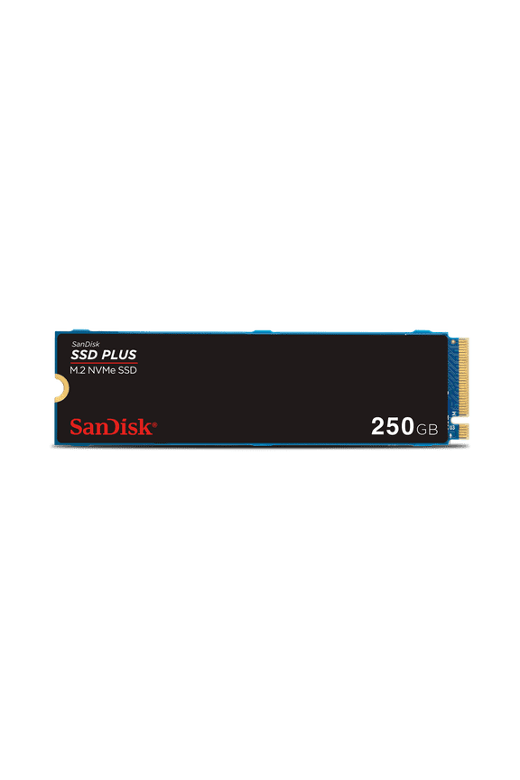 250GB SSD PLUS M.2 NVMe PCIe Gen 3.0, Internal Solid State Drive - SDSSDA3N-250G-G26