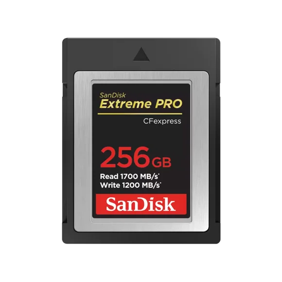 SanDisk 256GB Extreme PRO CFexpress Memory Card Type B - SDCFE-256G-ANCNN