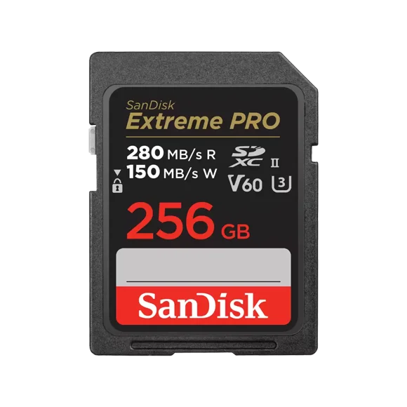 SanDisk 256GB Extreme PRO SDXC UHS-II Memory Card - SDSDXEP-256G-GN4IN