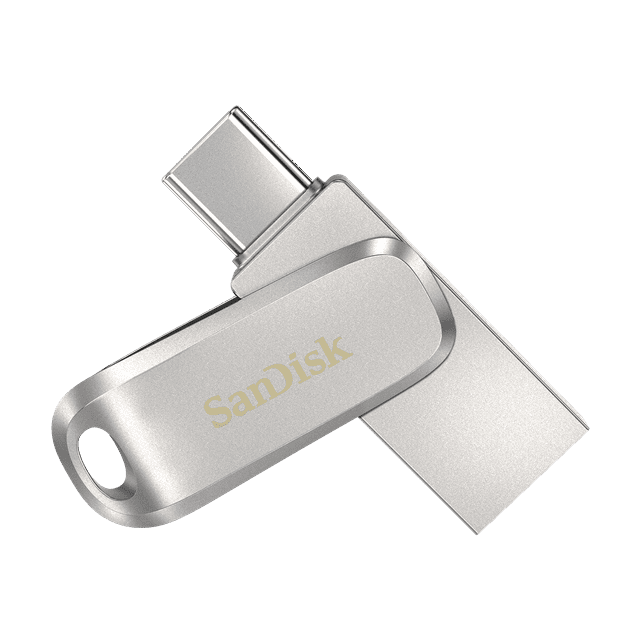 SanDisk 256GB Ultra Dual Drive Luxe USB Type-C Flash Drive - SDDDC4-256G-G46
