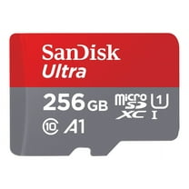 SanDisk 256GB Ultra UHS-I Micro SDXC Flash Memory Card with SD Adapter