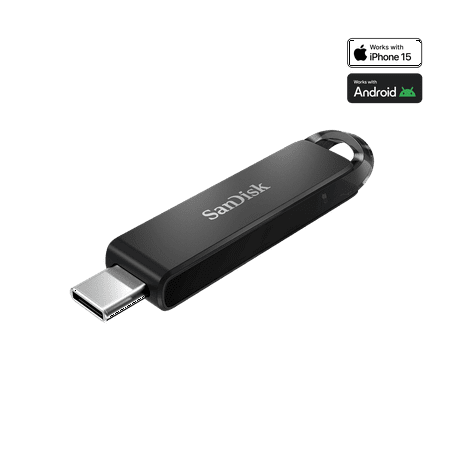 SanDisk - Ultra 256GB USB 3.0 Type-C Flash Drive - Sleek Black