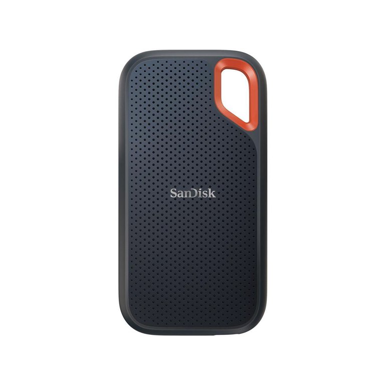 SanDisk 2TB Extreme V2 Portable SSD Storage, Black - SDSSDE61-2T00 