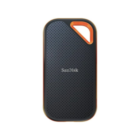 SanDisk - Extreme Pro Portable 2TB External USB-C NVMe SSD - Black