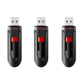 thumbnail image 1 of SanDisk 32GB Cruzer Glide USB 2.0 Flash Drive 3 Pack - SDCZ60-032G-AW463, 1 of 8