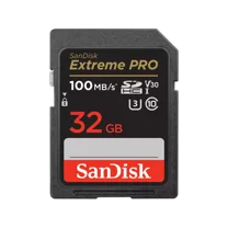 SanDisk 32GB Extreme PRO SDHC And SDXC UHS-I Memory Card (Up to 100 MBPs) - SDSDXXO-032G-GN4IN