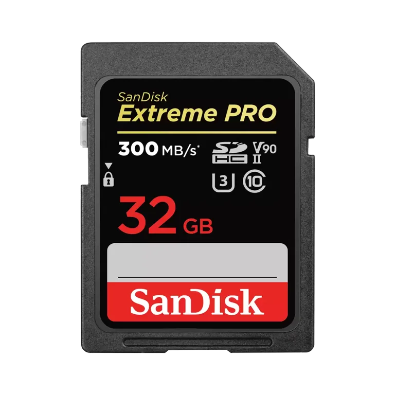 SanDisk SanDisk Extreme Pro SDXC Memory Card, 32GB, UHS-I… - Moment