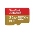 thumbnail image 1 of SanDisk 32GB Extreme® microSDHC™ UHS-I Card with adapter - SDSQXVF-032G-AN6MA, 1 of 5
