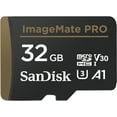thumbnail image 1 of SanDisk 32GB ImageMate Pro microSDHC UHS 1 Memory Card - Up to 100MB/s - SDSQXBO032Gawcka, 1 of 2