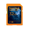 thumbnail image 1 of SanDisk 32GB Outdoors HD SDHC UHS-I Memory Card, 2-Pack - SDSDBNN-032G-GN6V2, 1 of 2