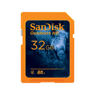 SanDisk 32GB Outdoors HD SDHC UHS-I Memory Card, 2-Pack - SDSDBNN-032G-GN6V2
