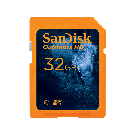 SanDisk 32GB Outdoors HD SDHC UHS-I Memory Card, 4-Pack - SDSDBNN-032G-GN6V4