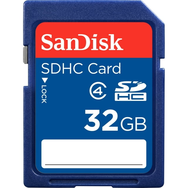 SanDisk 32GB SDHC Class 4 Memory Card