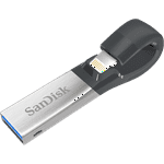 SanDisk 32GB iXpand Flash Drive for iPhone and iPad - SDIX30C-032G-GN6NN, Black
