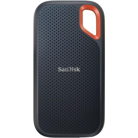 SanDisk 4TB Extreme External Portable SSD - Up to 1050MB/s - USB-C, USB 3.2 Gen 2 - SDSSDE51-4T00-AW25