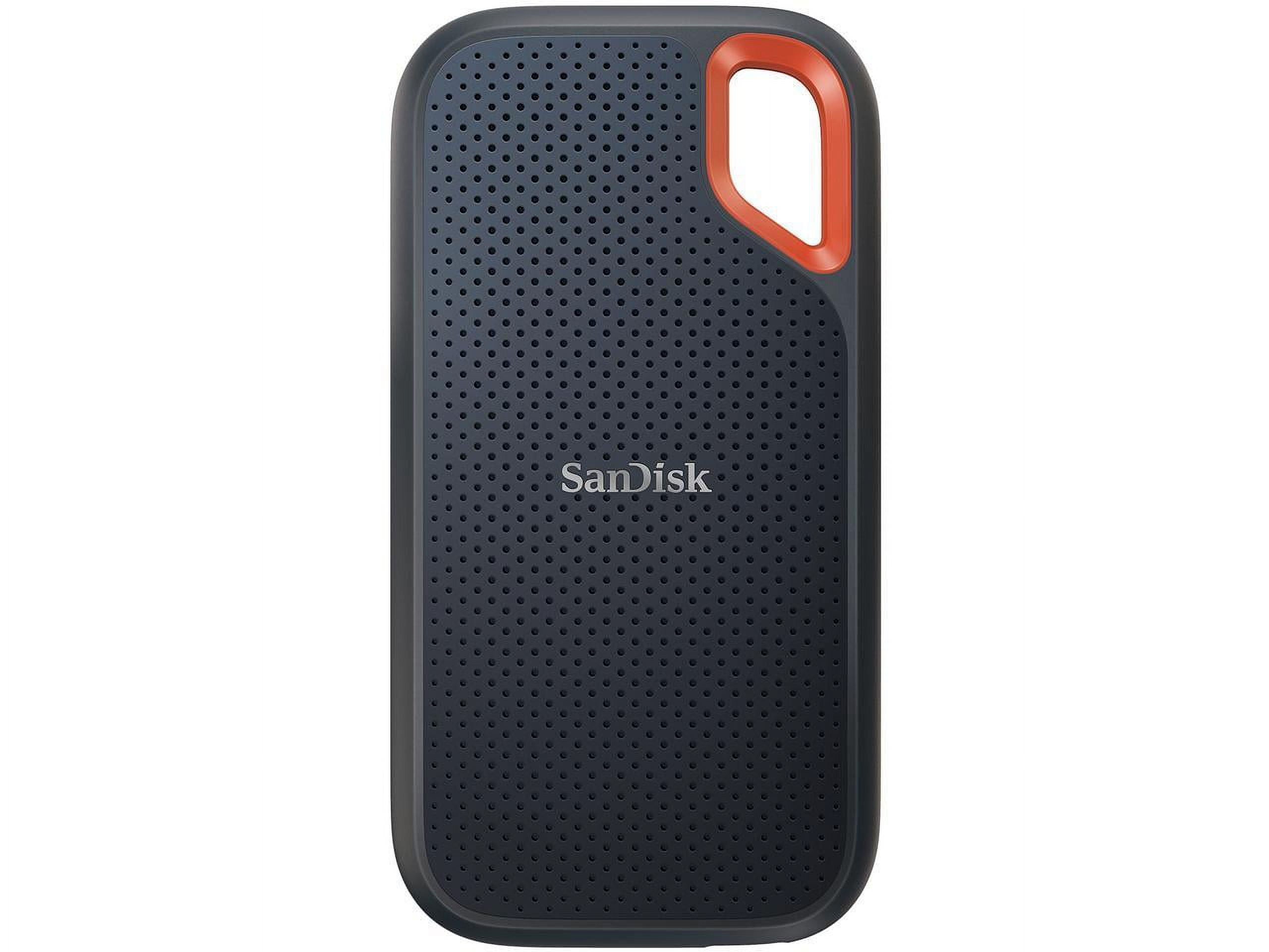 SanDisk 4TB Extreme Portable SSD - Up to 1050MB/s, USB-C, USB 3.2 Gen 2, IP65 Water and Dust Resistance, Updated Firmware - External Solid State Drive SanDisk 4TB Extreme Portable SSD - Up to 1050MB/s, USB-C, USB 3.2 Gen 2, IP65 Water and Dust Resistance, Updated Firmware - External Solid State Drive
