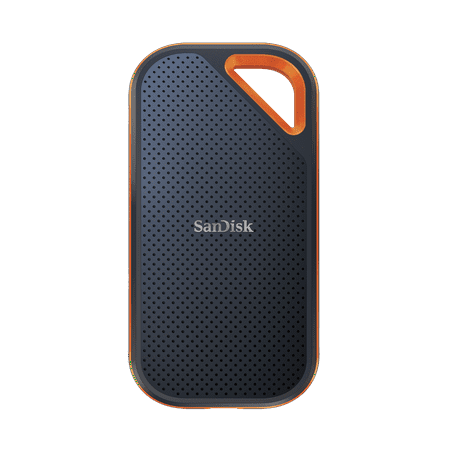 SanDisk - Extreme Pro Portable 4TB External USB-C NVMe SSD - Black
