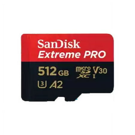 SanDisk 512GB Extreme Pro microSDXC UHS-I Memory Card - SDSQXCD-512G-GN6MA
