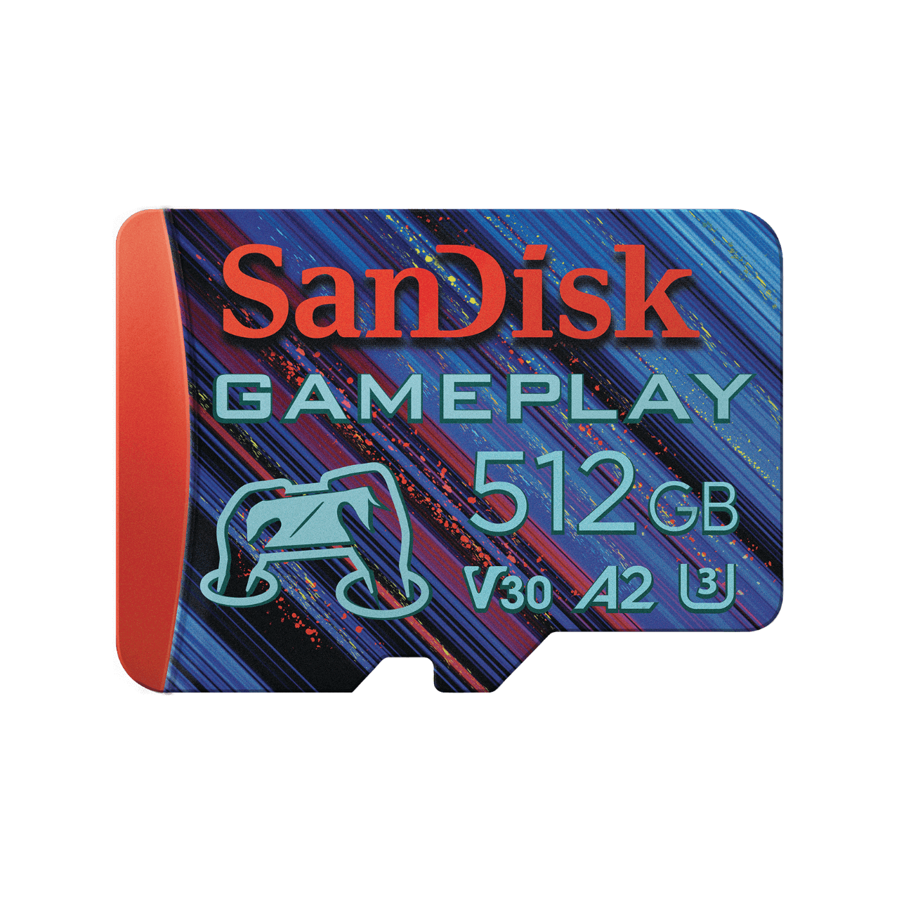 SanDisk 512GB GamePlay microSD Card for Mobile and Handheld Console Gaming Memory Card SDSQXAV