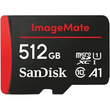 SanDisk 512GB ImageMate microSDXC UHS I Flash Memory Card