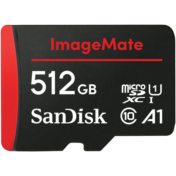 SanDisk 512GB ImageMate microSDXC UHS I Memory Card - Up to 150MB/s - SDSQUA4-512G-Aw6ka