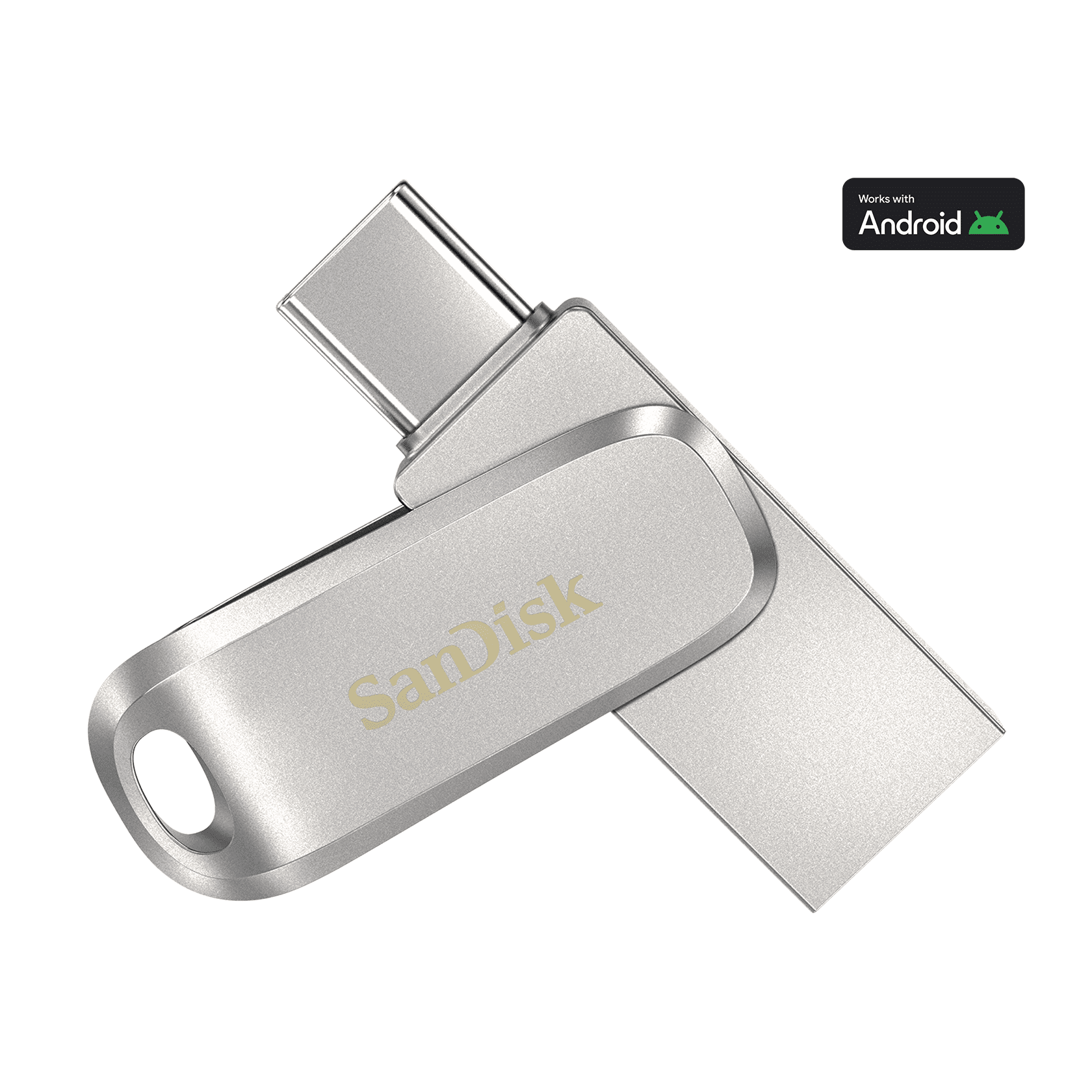 SanDisk 512GB Ultra Dual Drive Luxe USB Type-C Flash Drive - SDDDC4-512G-G46