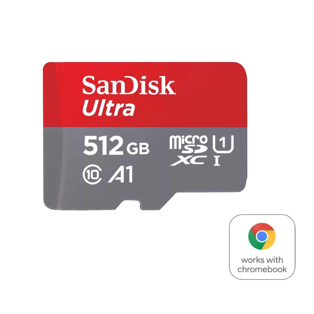 SanDisk 512GB Ultra microSD Memory Card for Chromebook (Up to 150MB/s) SDSQUAC512GGN6FA