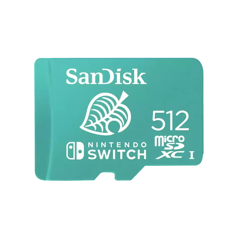 SanDisk 512GB microSDXC Memory Card Licensed for Nintendo Switch -  SDSQXAO-512G-GNCZN 