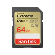SanDisk 64GB Extreme 170MB/s SD UHS-I Memory Card - SDSDXV2-064G-GNCIN